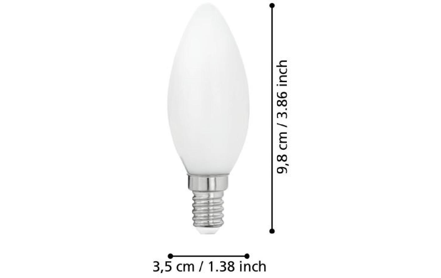 EGLO Leuchten Lampe 4 W E14 Warmweiss