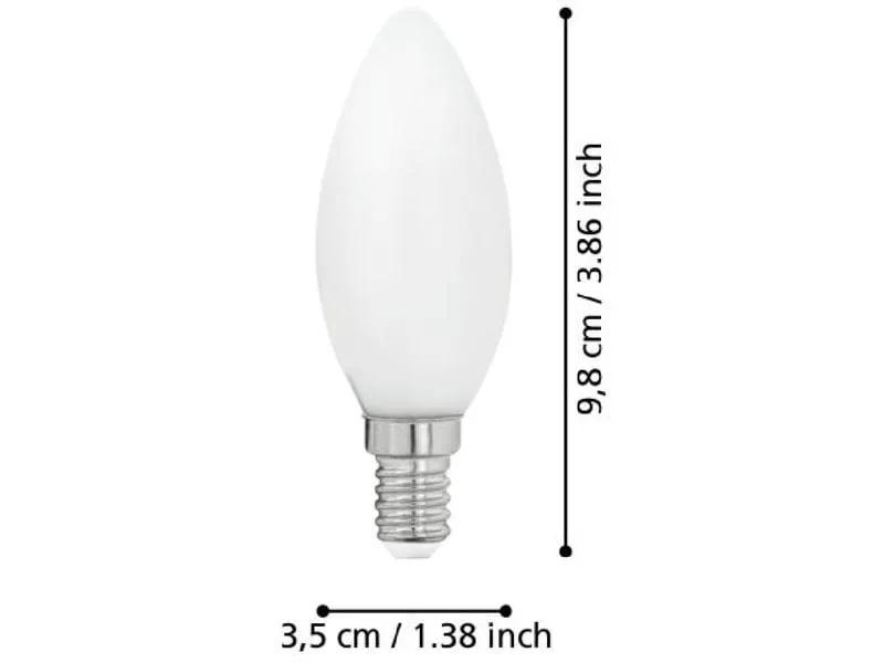 EGLO Leuchten Lampe 4 W E14 Warmweiss