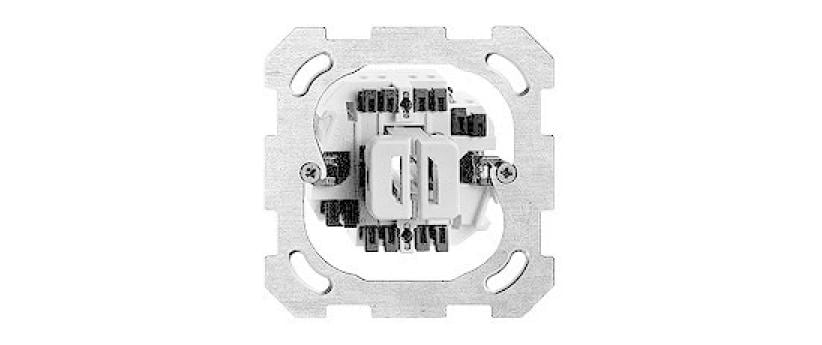 Feller EDIZIOdue UP-Schalter 2-fach Schema 1/3+3 Feller EDIZIOdue UP-Schalter 2-fach Schema 1/3+3