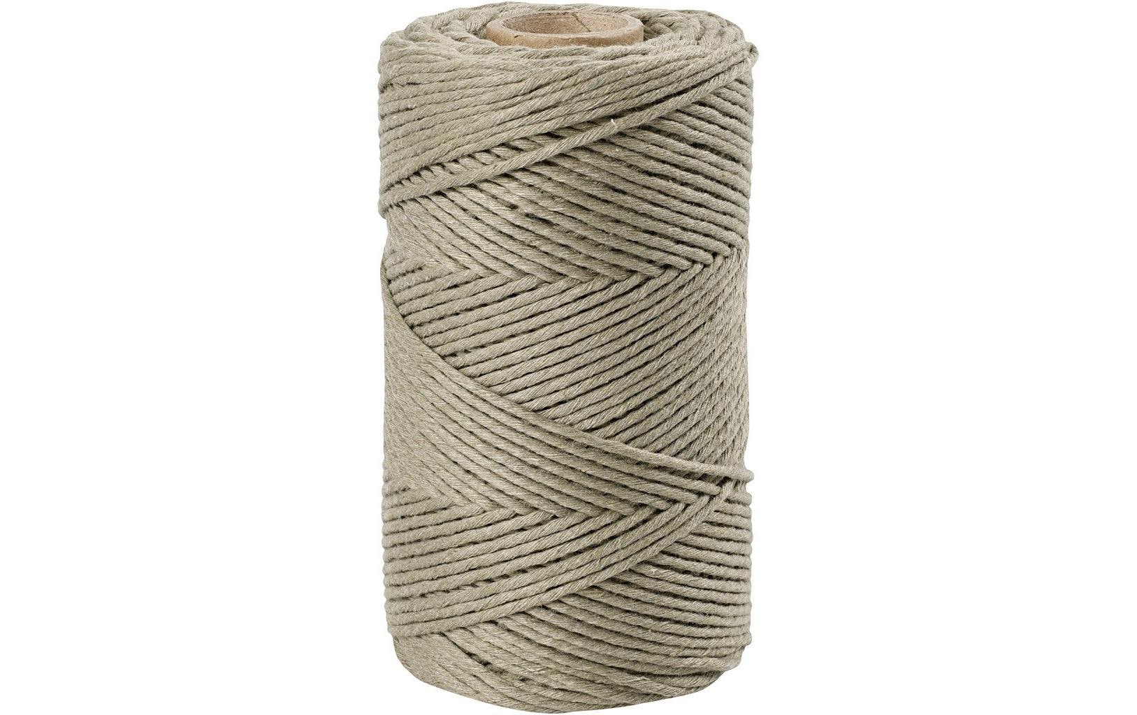 Creativ Company Baumwollgarn Makramé 330 g, Grün Creativ Company Baumwollgarn Makramé 330 g, Grün