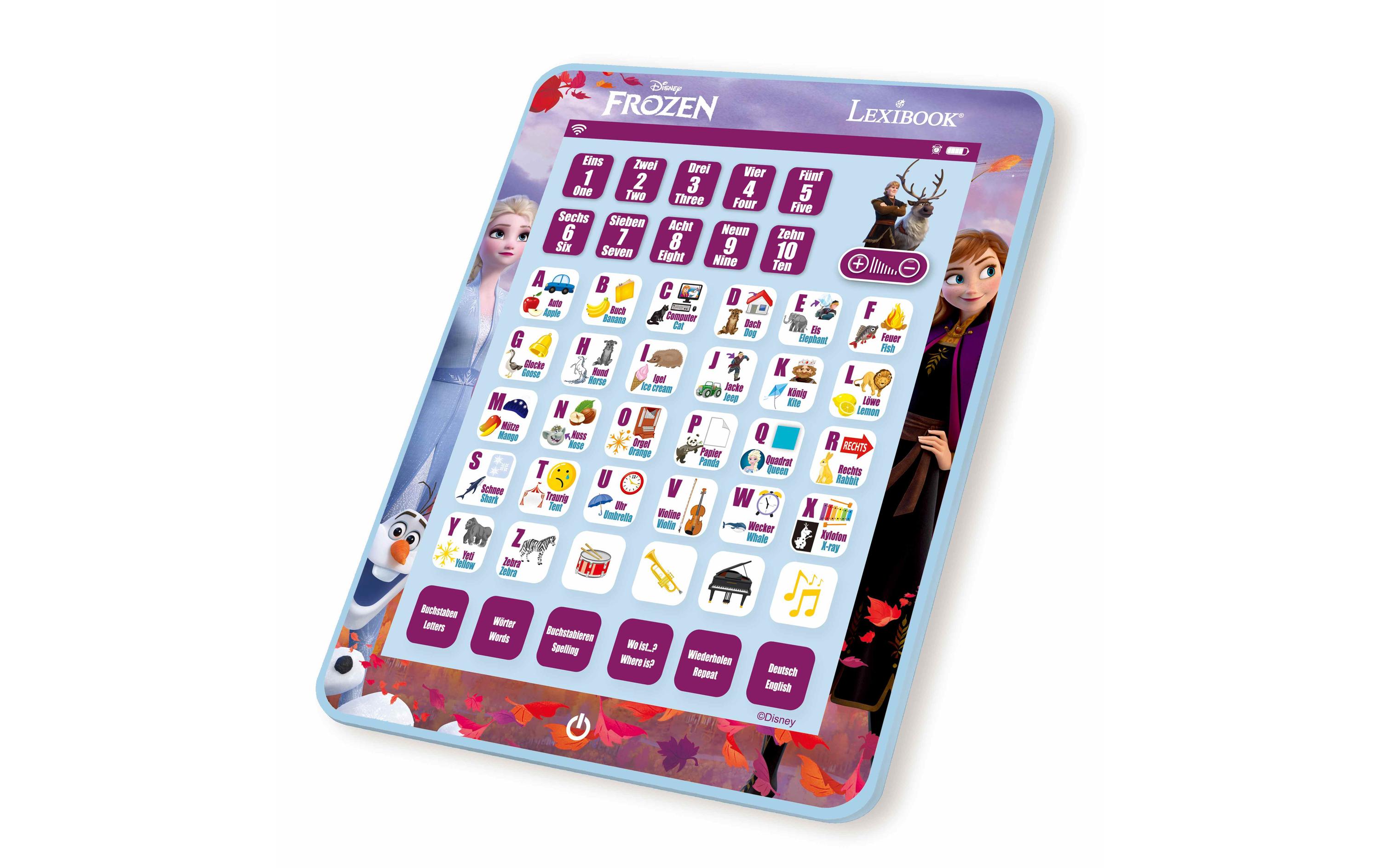 Lexibook Lerncomputer Disney Frozen DE/EN Lexibook Lerncomputer Disney Frozen DE/EN