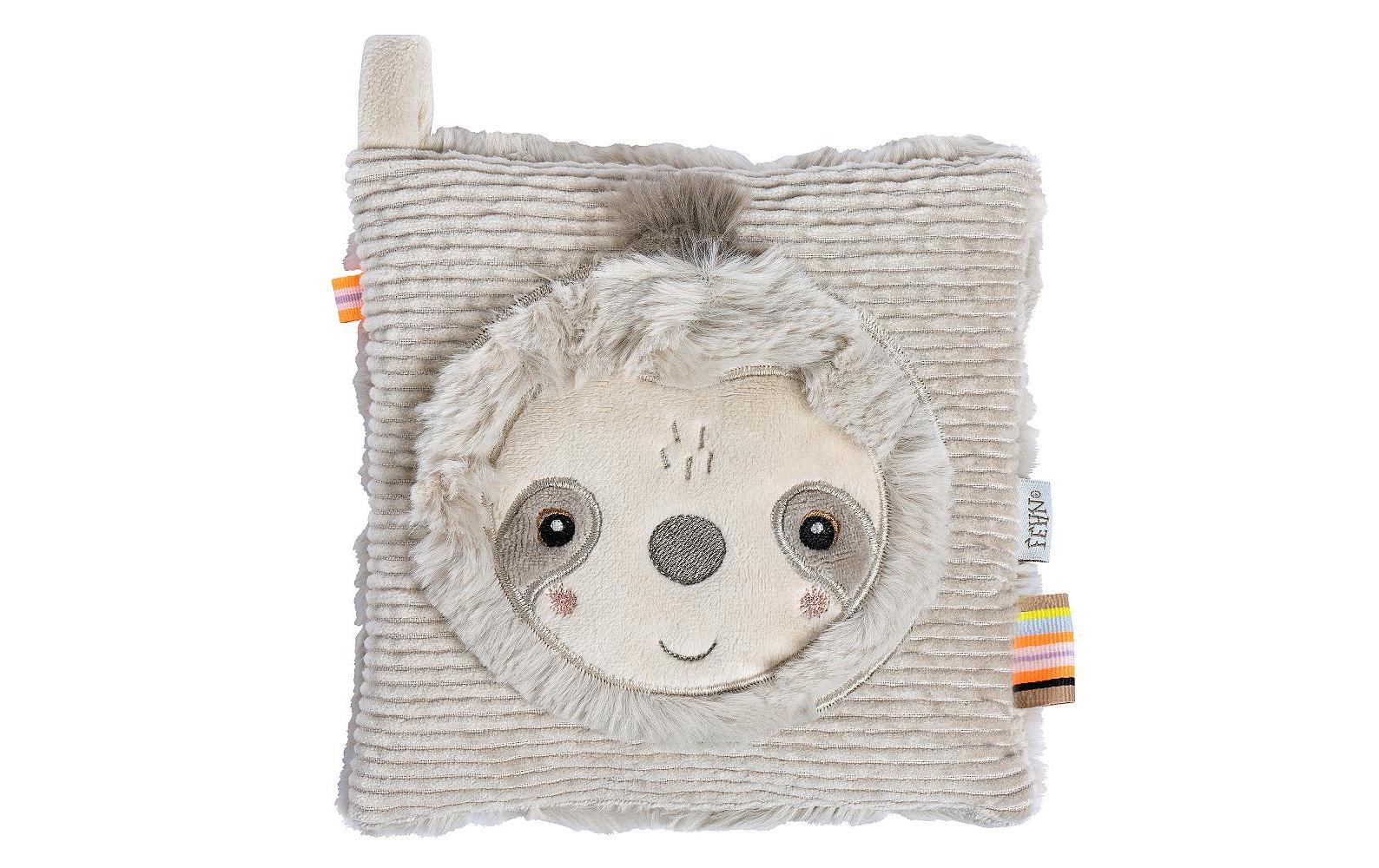 fehn Kirschkernkissen Faultier Grau/Beige