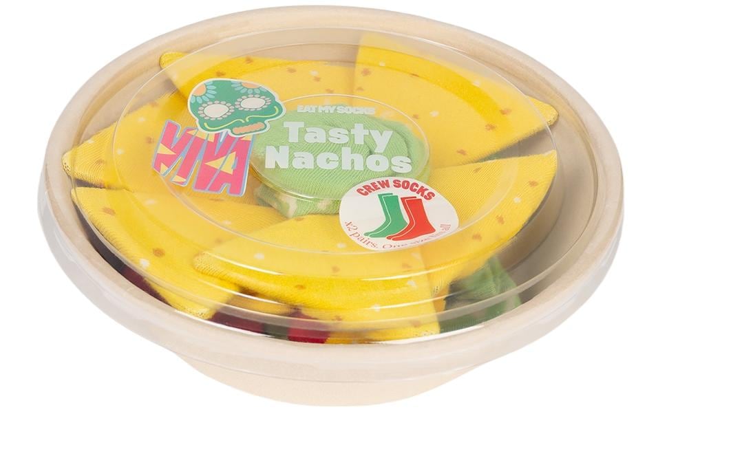 EatMySocks Socken Tasty Nachos 2 Paar, One Size