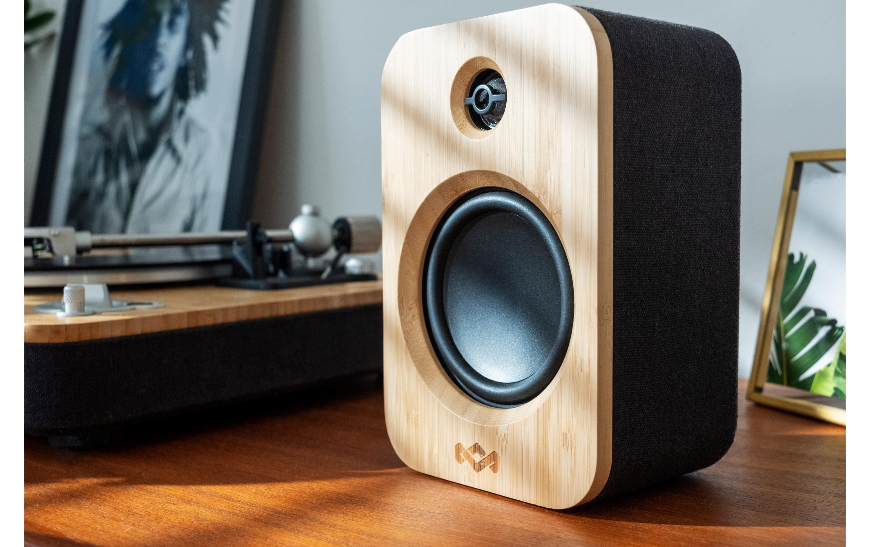 House of Marley Regallautsprecher Paar Get Together Duo Schwarz House of Marley Regallautsprecher Paar Get Together Duo Schwarz