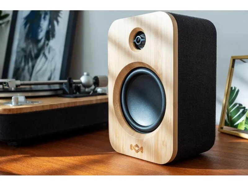 House of Marley Regallautsprecher Paar Get Together Duo Schwarz