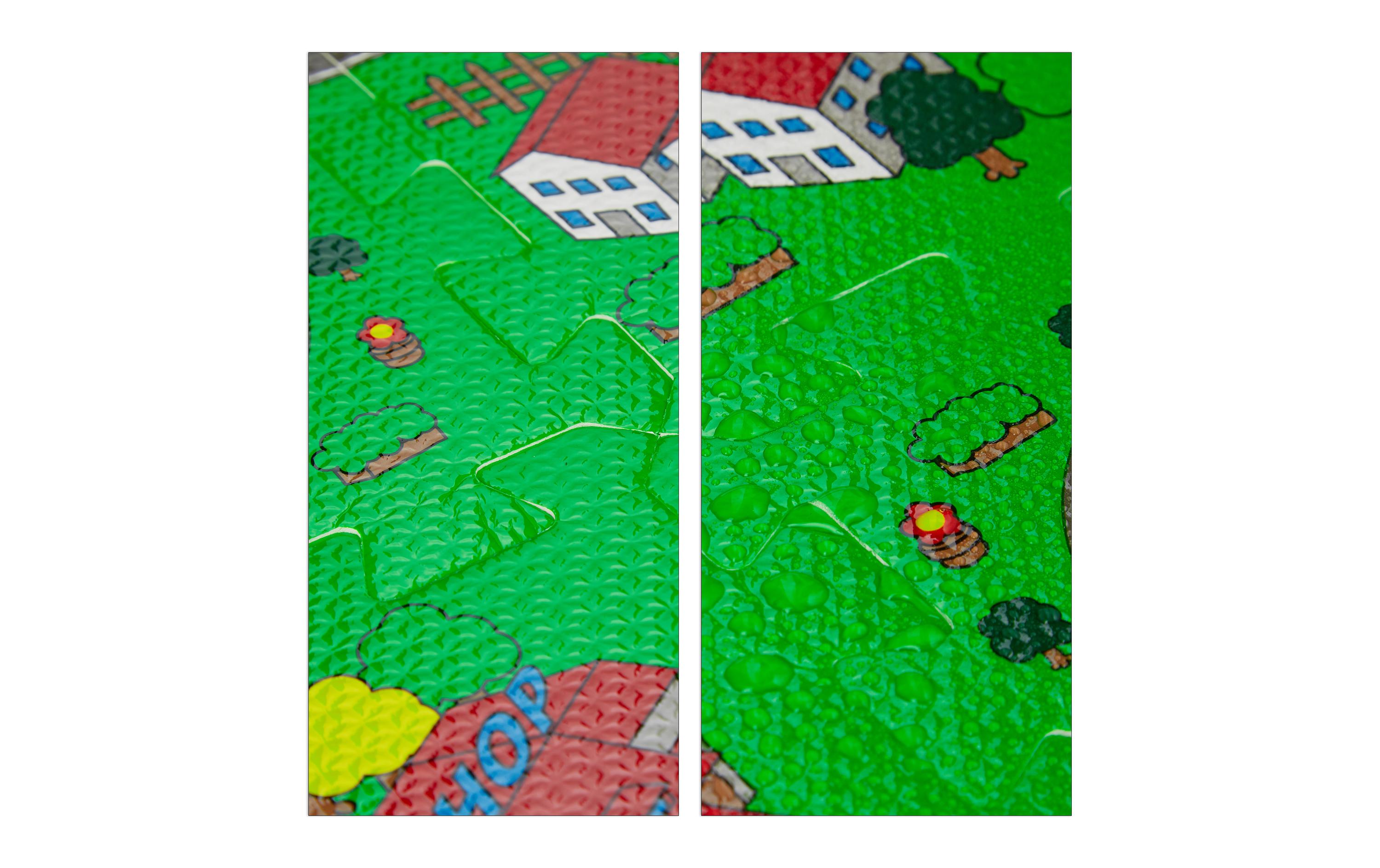 relaxdays Puzzlematte Strasse für Kinder