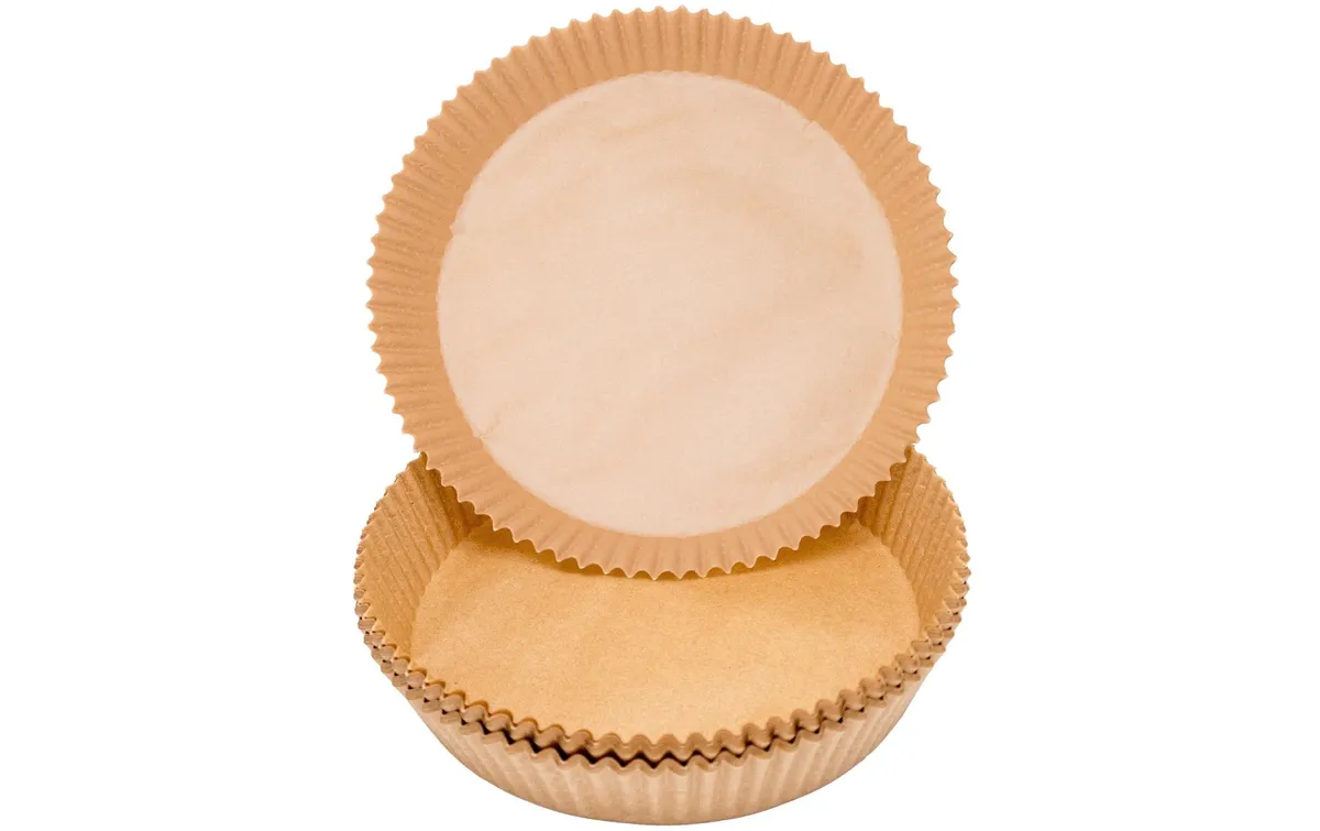 Nerthus Rundes Backpapier für Airfryer 20 cm, 100 Stück