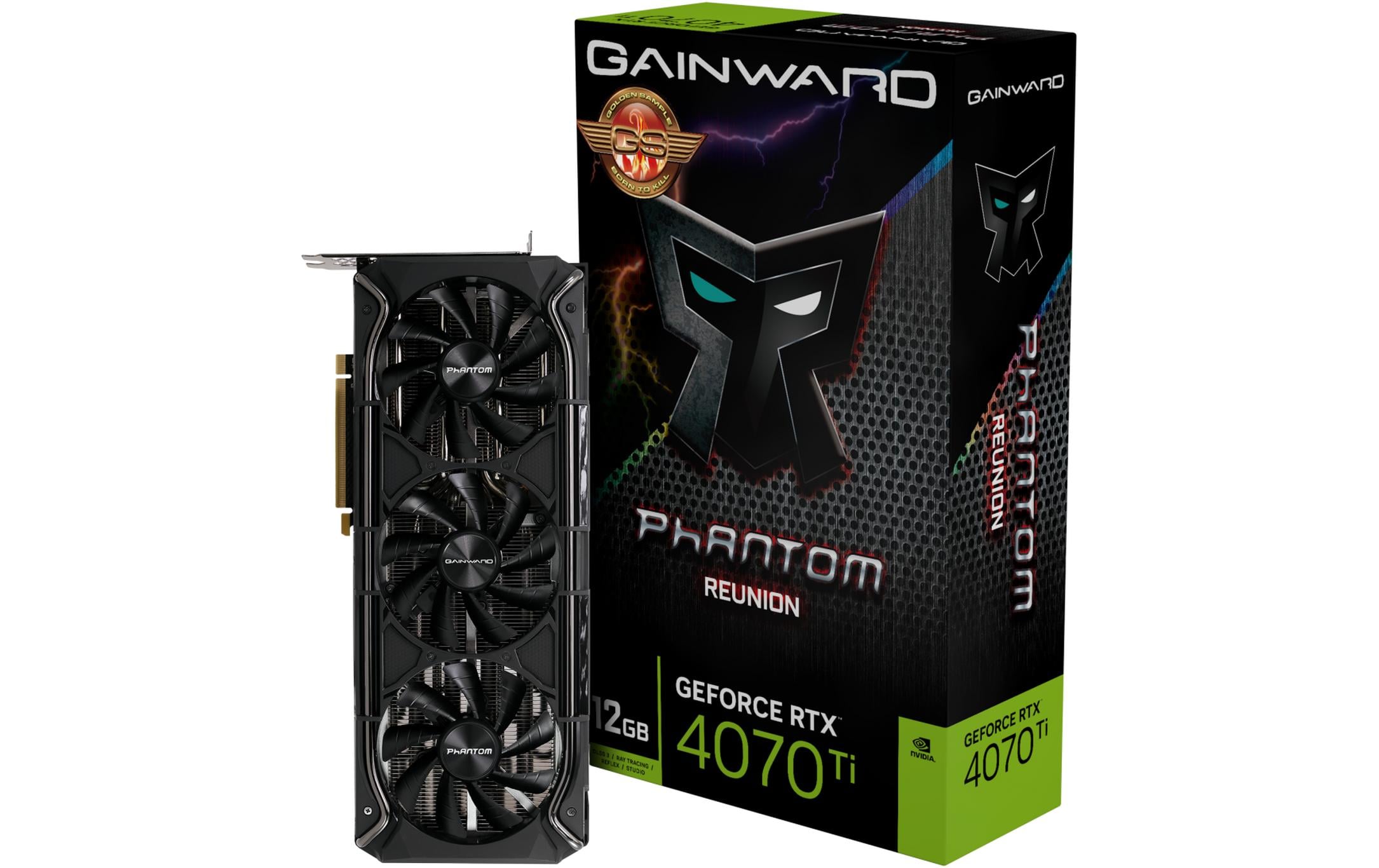 Gainward Grafikkarte GeForce RTX 4070 Ti Phantom Reunion GS 12 GB