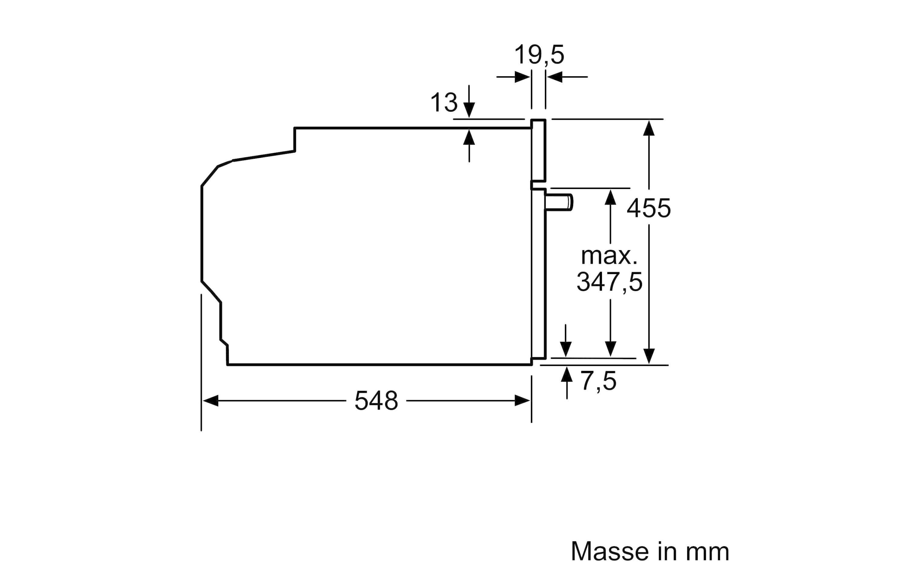 Bosch Einbaubackofen mit Mikrowelle CMG676BB1 Schwarz