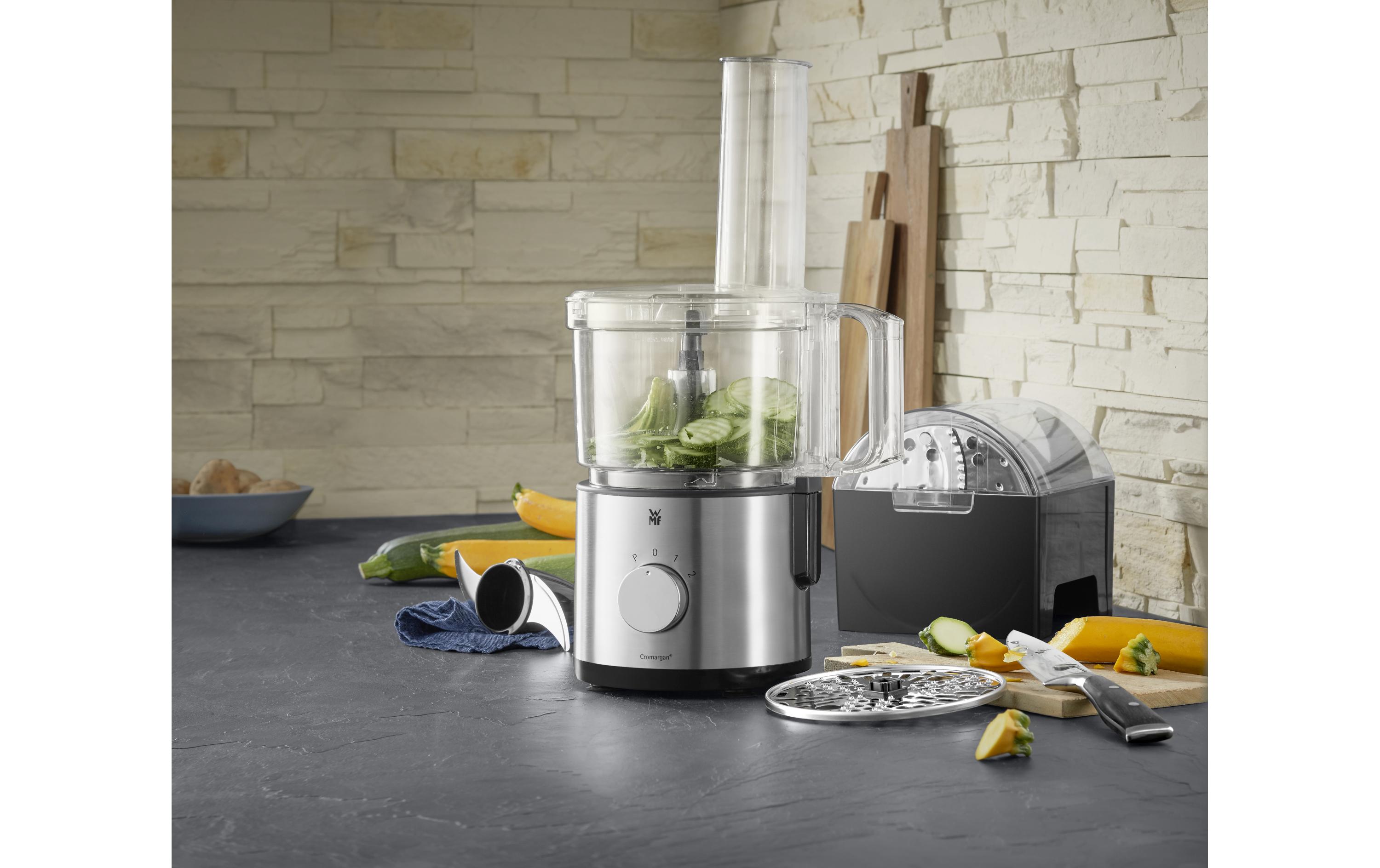 WMF Küchenmaschine Kult X Edition Silber/Schwarz