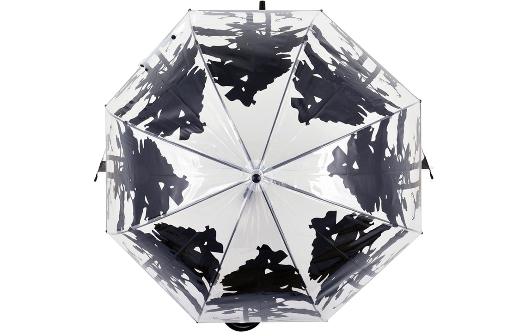 Esschert Design Schirm Wald Schwarz/Transparent Esschert Design Schirm Wald Schwarz/Transparent