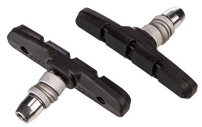 Shimano Bremsschuhe M70T4 mit Befestigungsmuttern Shimano Bremsschuhe M70T4 mit Befestigungsmuttern