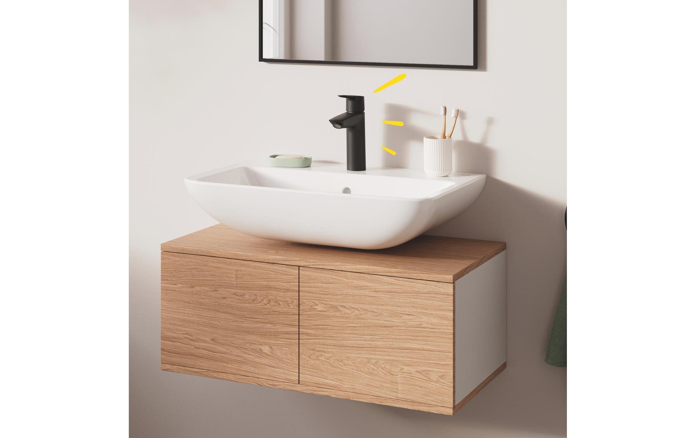 GROHE Lavaboarmatur Start M-Size Mattschwarz