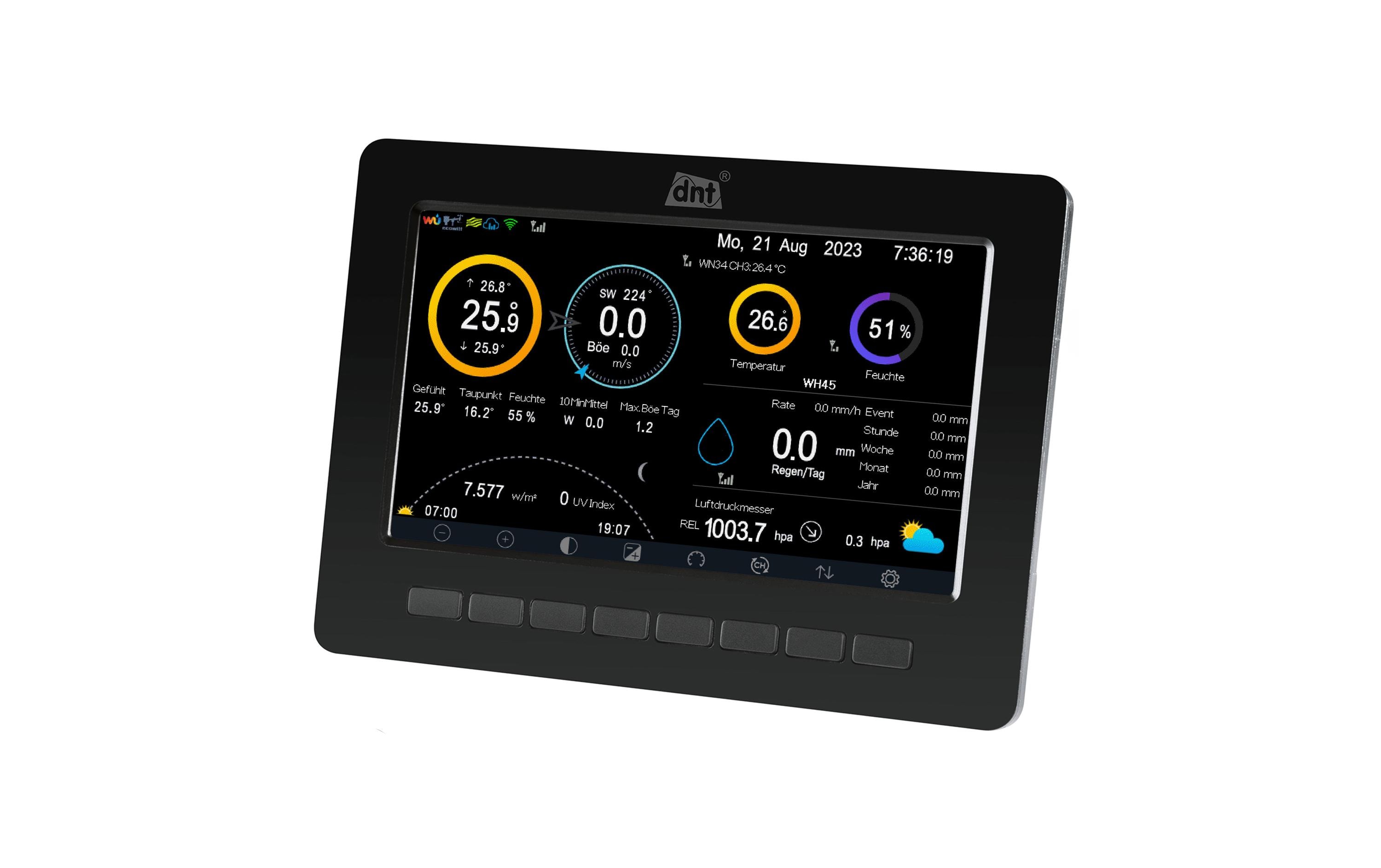 dnt Zusatz Display für WeatherScreen PRO