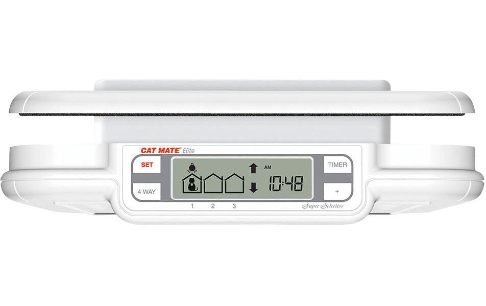 Cat Mate Freilauftür Super Selective 4-Wege Weiss