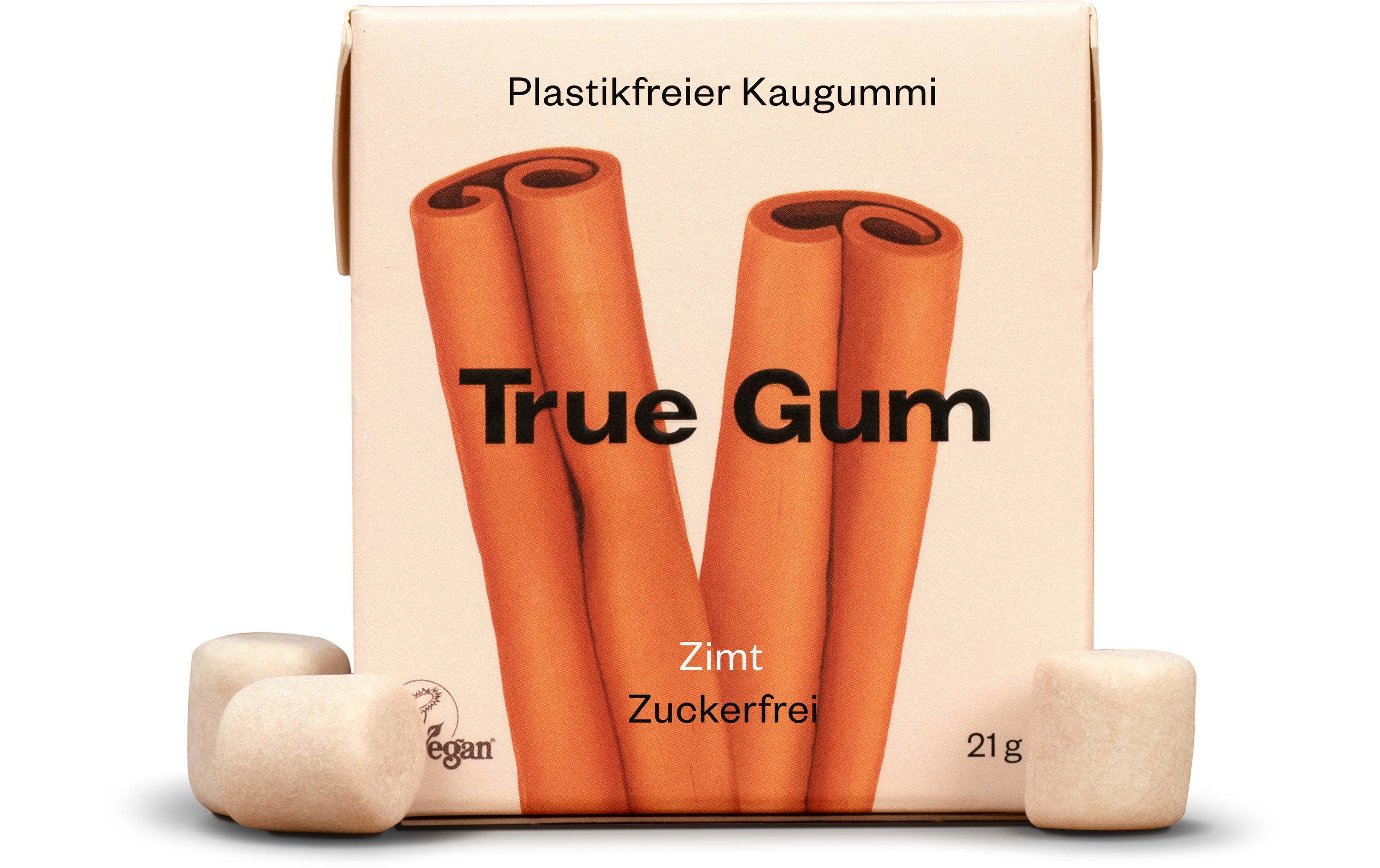 True Gum Kaugummi Zimt 21 g True Gum Kaugummi Zimt 21 g