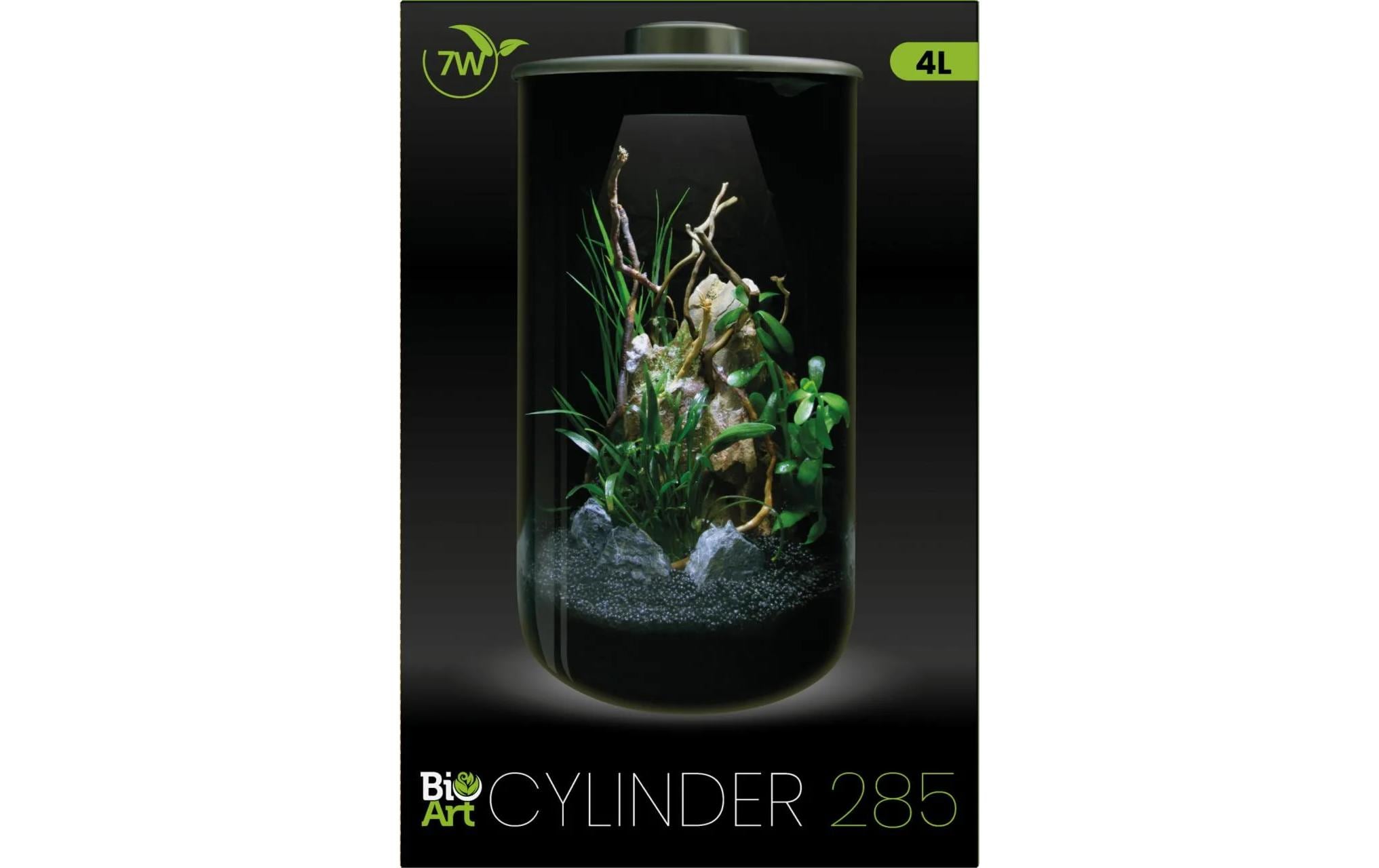 Bio Art Pflanzengefäss Cylinder 285 Schwarz