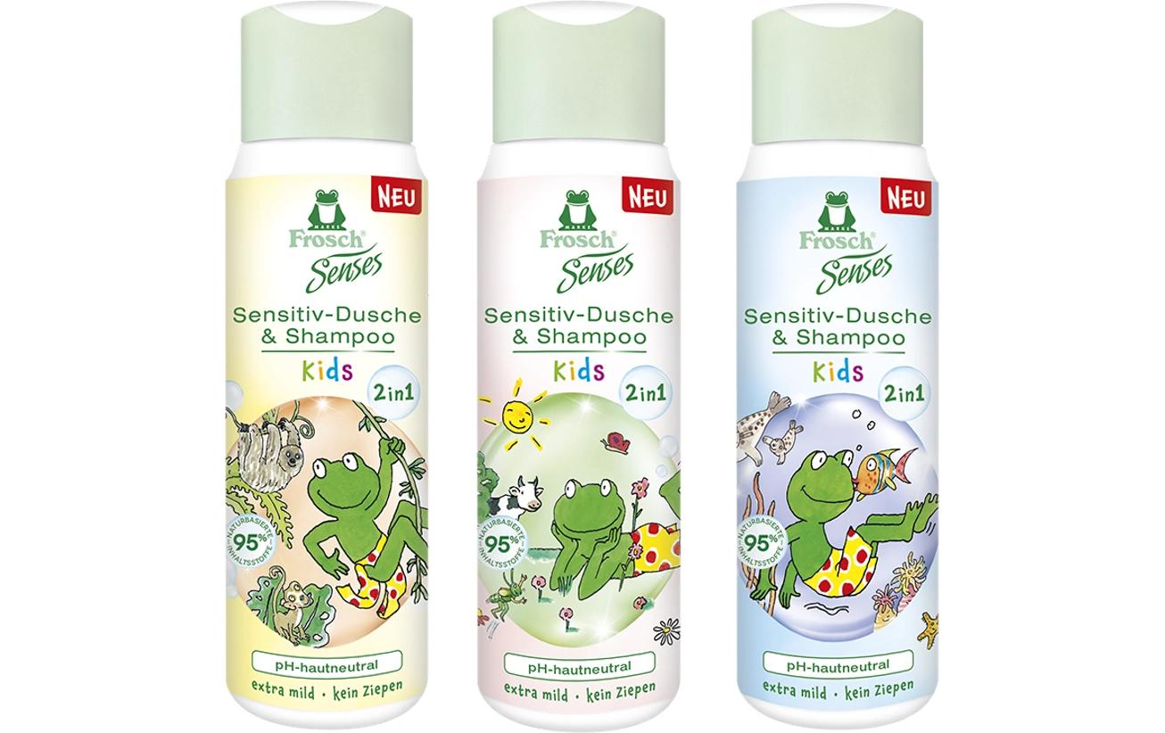 Frosch Kinder Dusche & Shampoo 300 ml assortiert