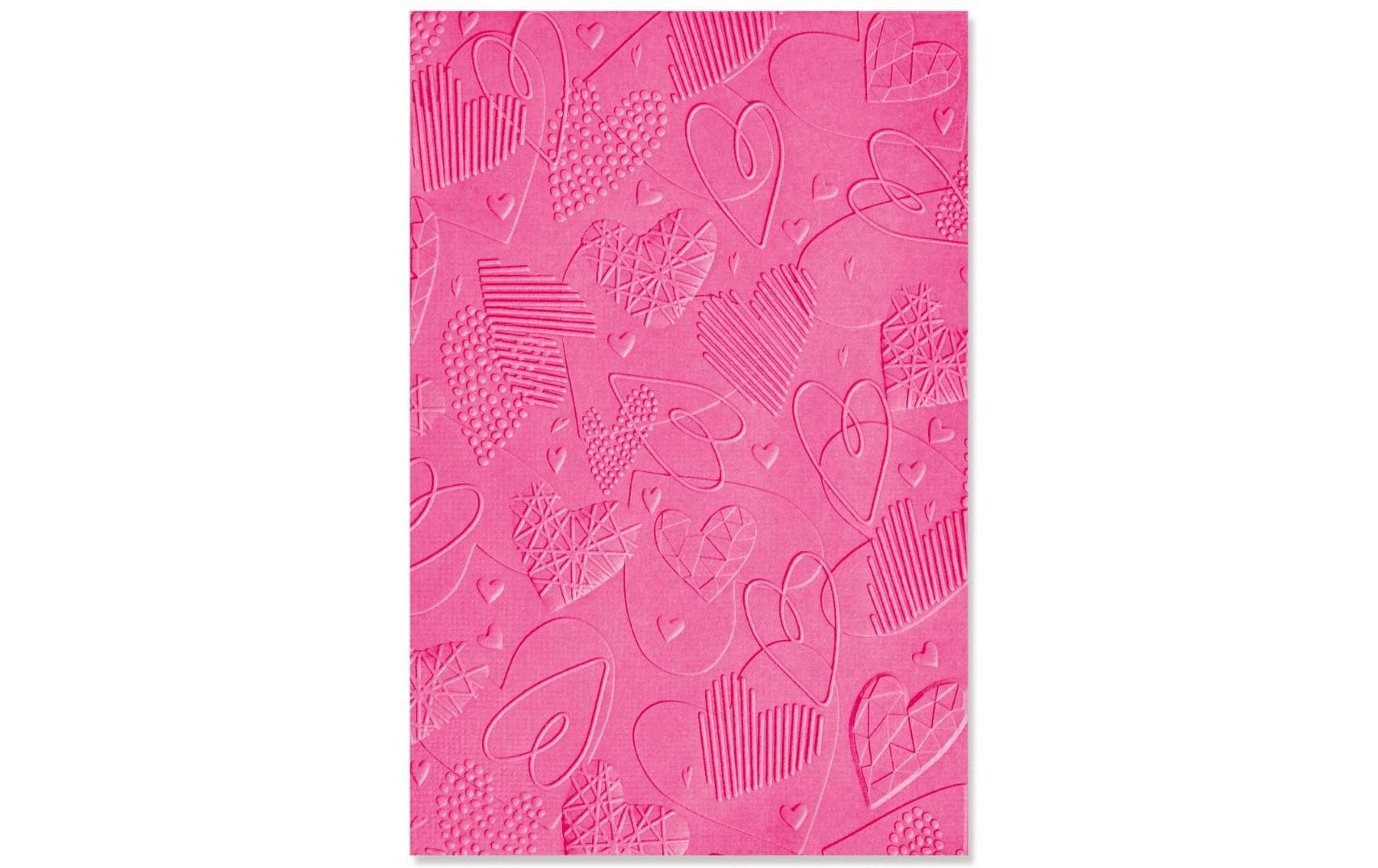 Sizzix Prägeschablone Sizzix 3-D Mark Making Hearts Sizzix Prägeschablone Sizzix 3-D Mark Making Hearts