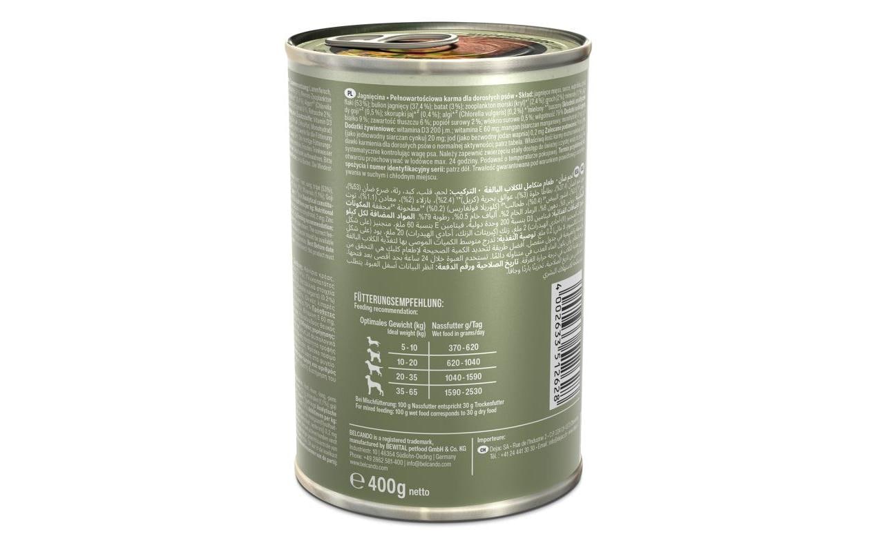 Belcando Nassfutter Holistic Lamb 400 g