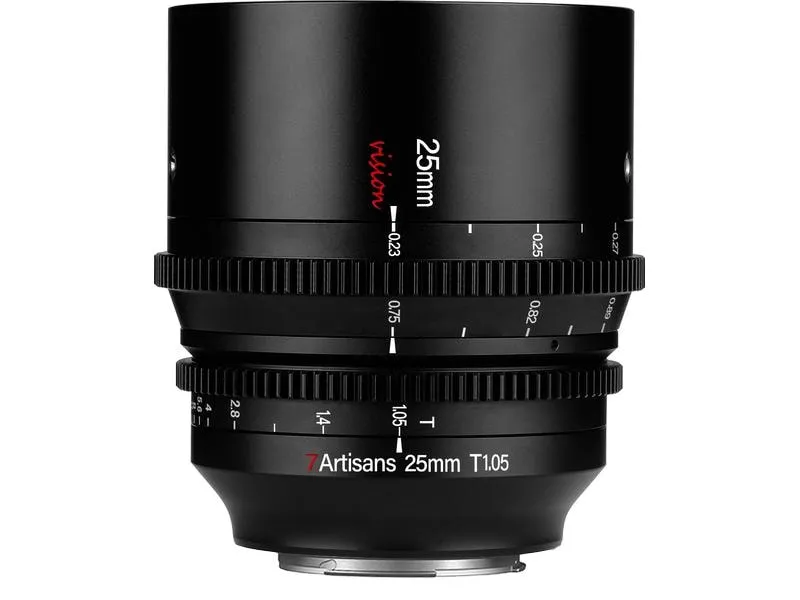 7Artisans Festbrennweite 25mm T/1.05 – Canon RF 7Artisans Festbrennweite 25mm T/1.05 – Canon RF