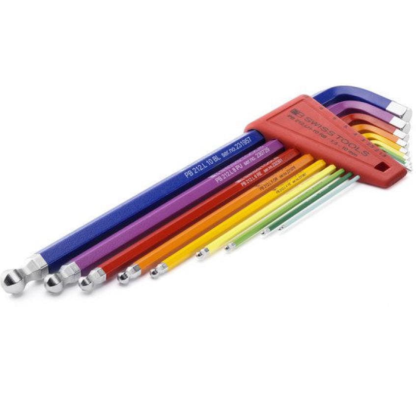 PB Swiss Tools Winkelschlüssel-Set 1.5-10 mm Innensechskant