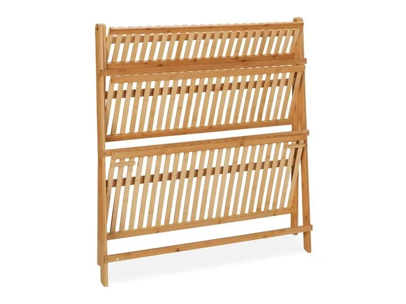 relaxdays Pflanzentreppe Bambus 3 Ebenen klappbar 96 x 99.5 x 37 cm relaxdays Pflanzentreppe Bambus 3 Ebenen klappbar 96 x 99.5 x 37 cm