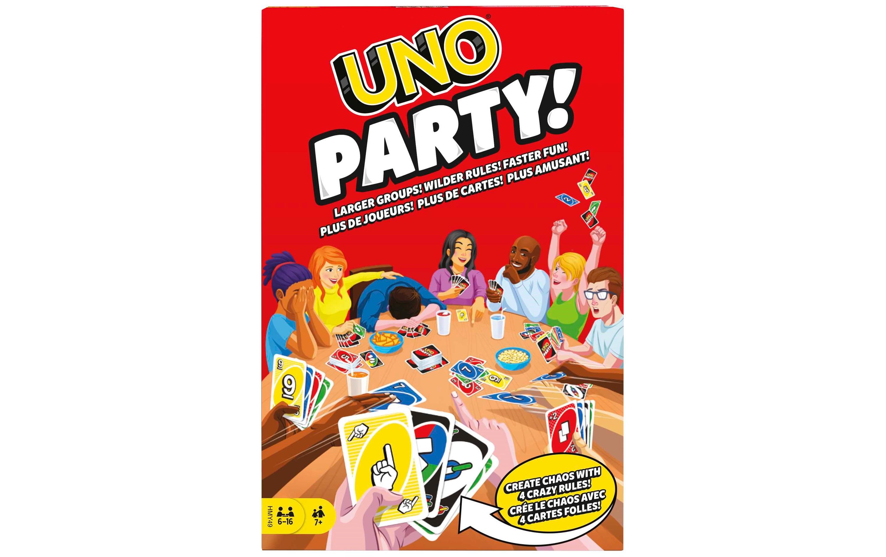 Mattel Spiele Kartenspiel UNO Party