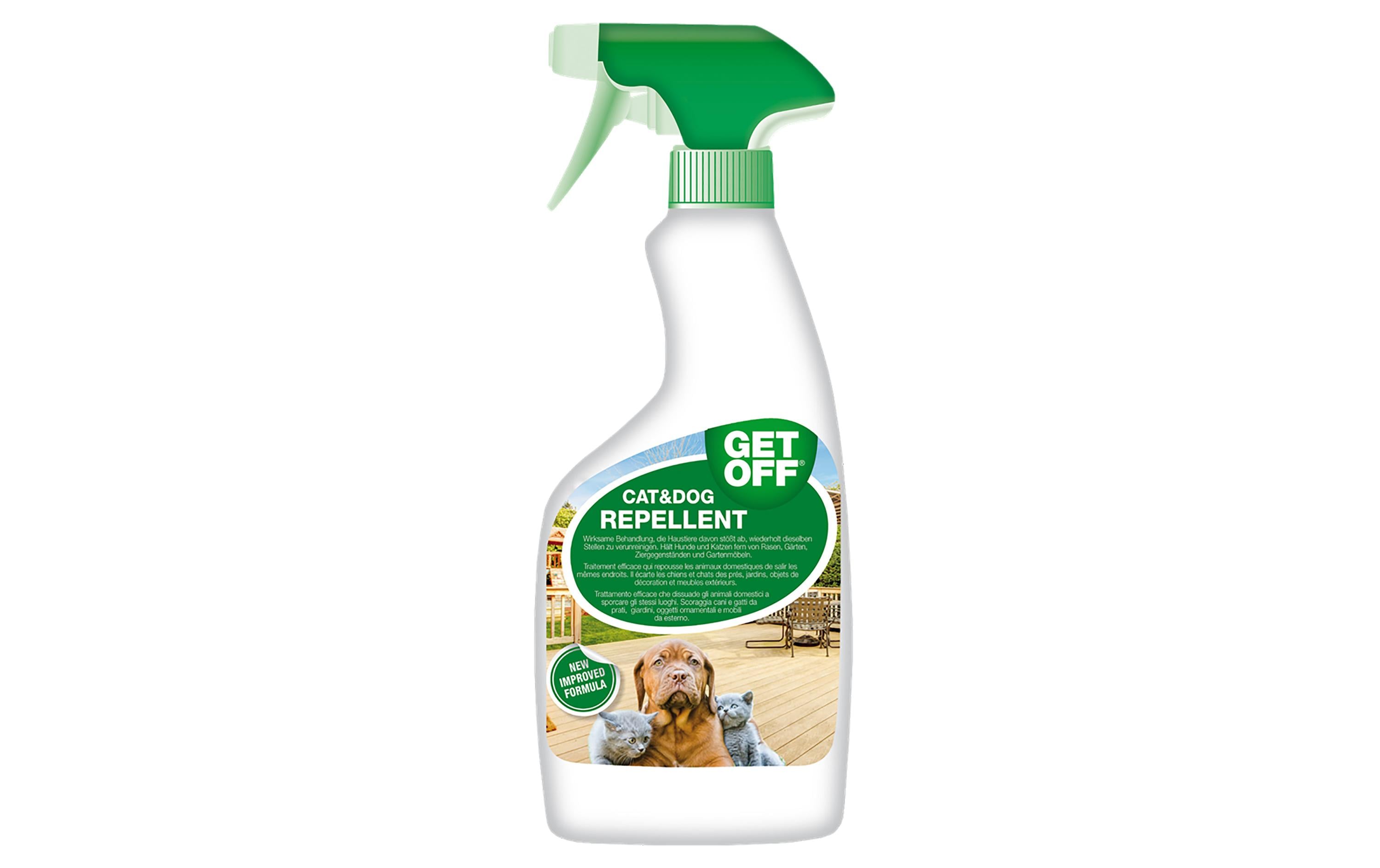 GET OFF Cat & Dog Repellent Spray, 500 ml