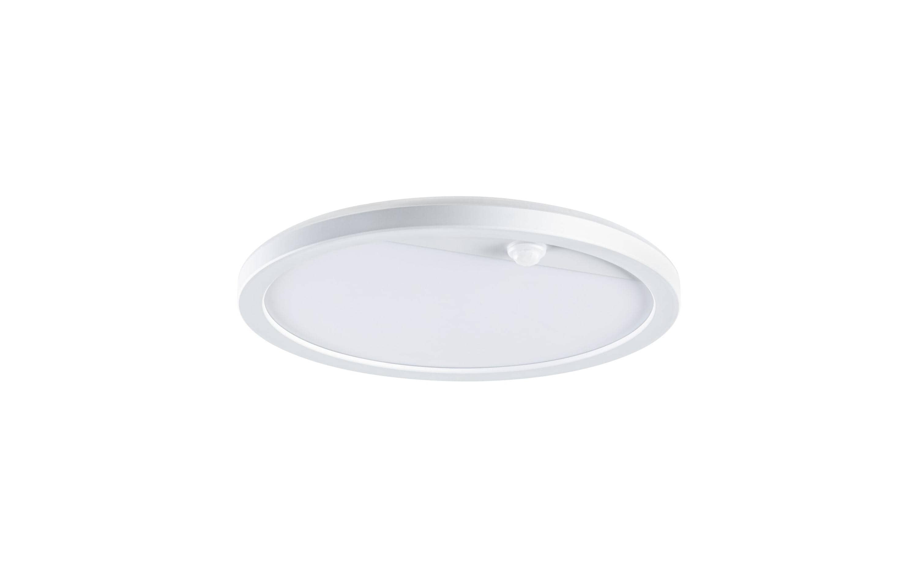 Paulmann Wandleuchte Lamina, Rund, 14W, 2200-3000K, PIR, Weiss