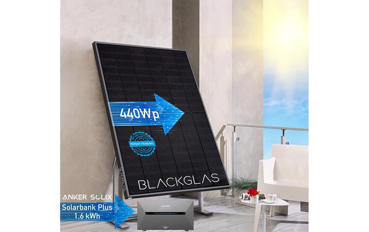 BLACKGLAS Solaranlage ECOzoom 440 Wp