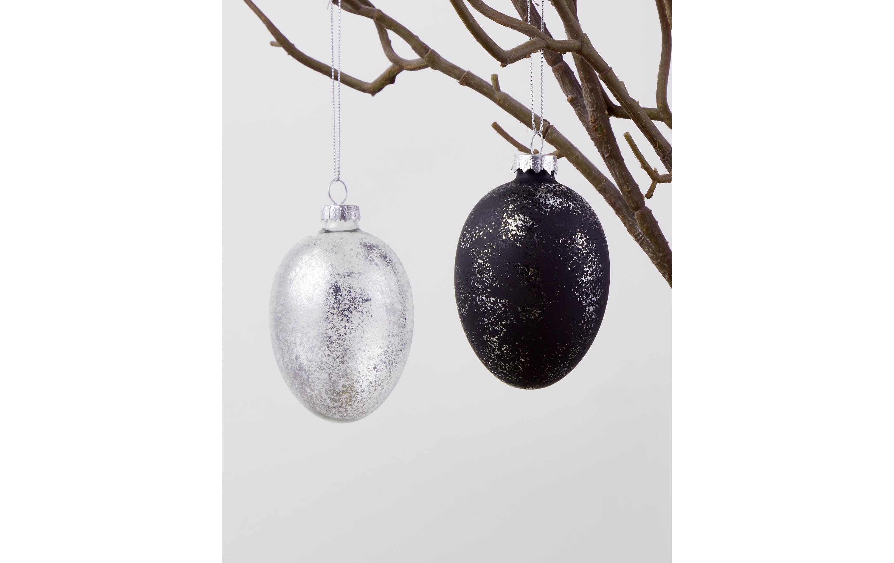 EGLO Aufhänger Fintry 12 Stück, Silber