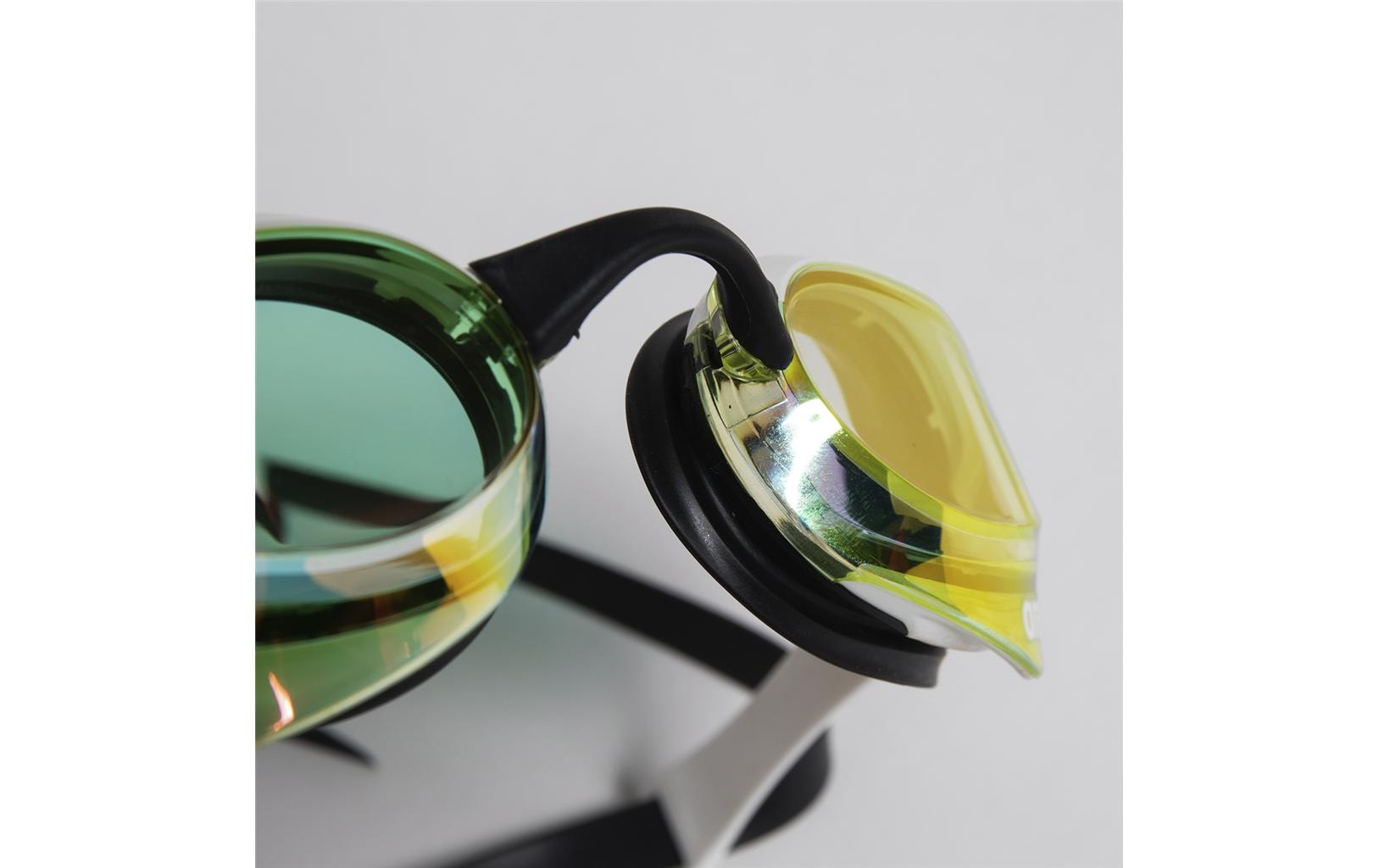 Arena Schwimmbrille Cobra Ultra Swipe Mr yellow copper/white