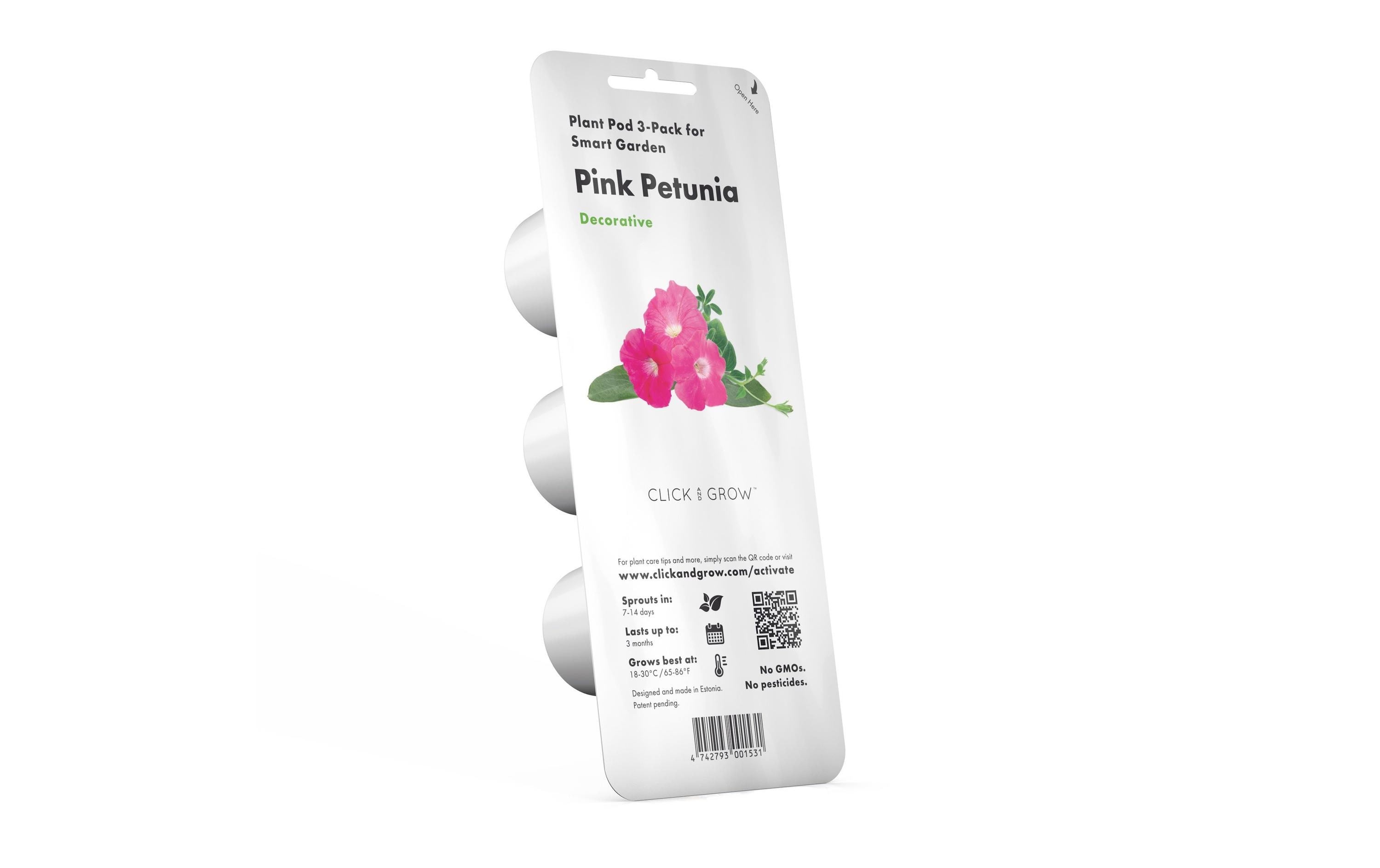 Click and Grow Saatgut Pinke Petunie 3er-Pack
