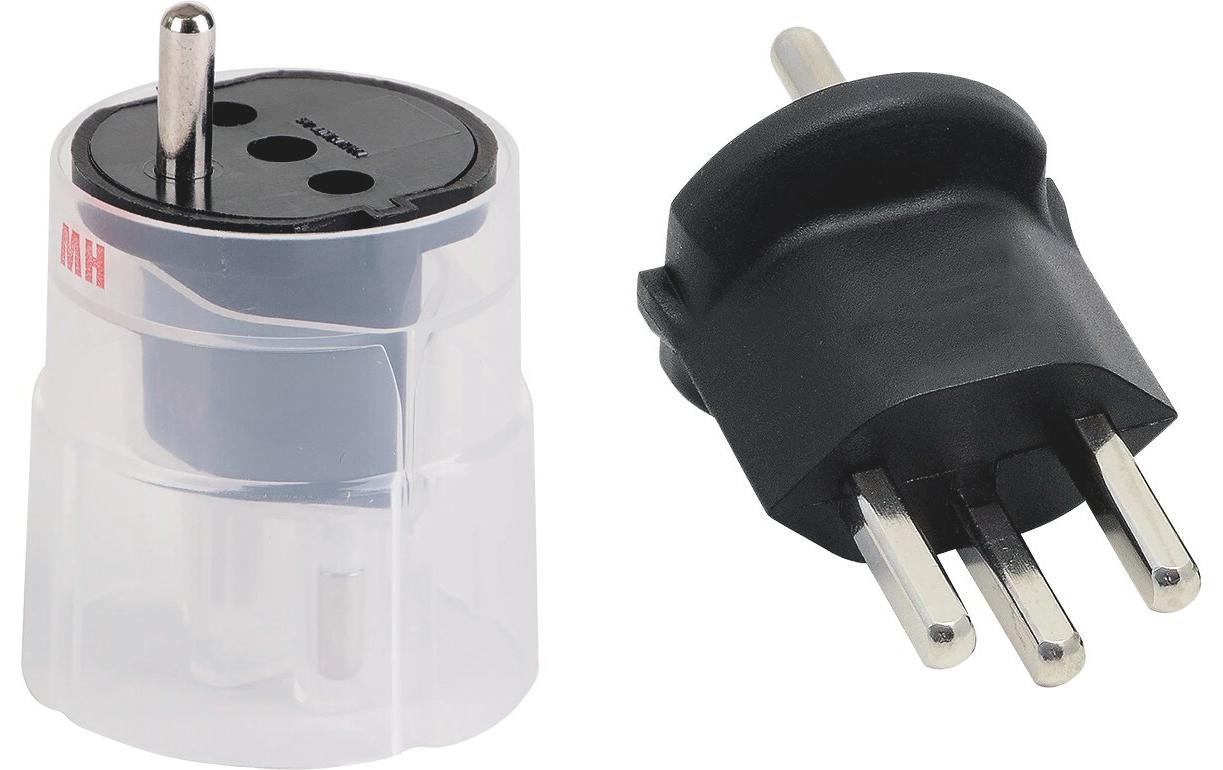 Max Hauri Fixadapter Schuko – Typ 23 Schwarz Max Hauri Fixadapter Schuko – Typ 23 Schwarz