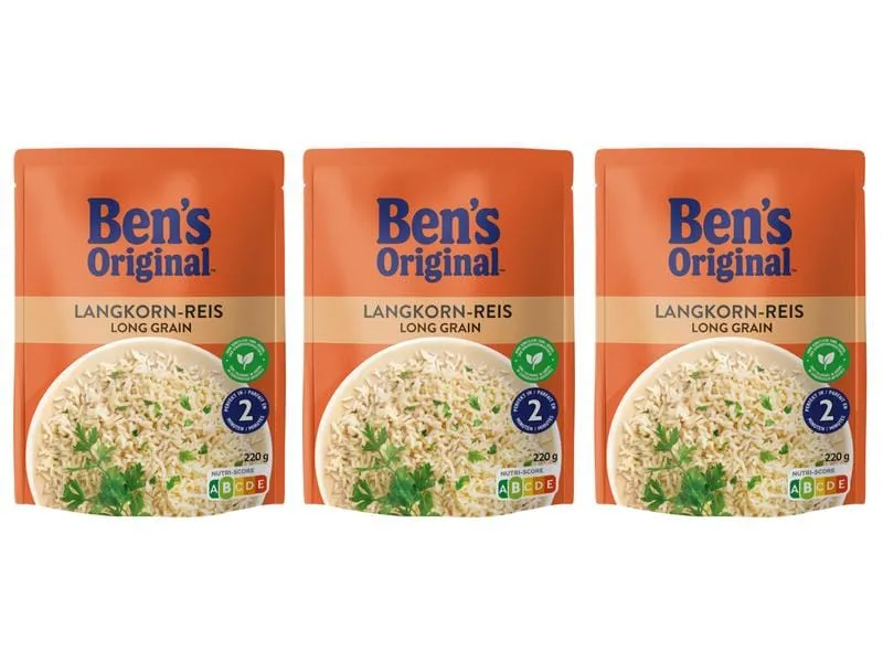Ben's Original Expressreis Langkorn 3 x 220 g