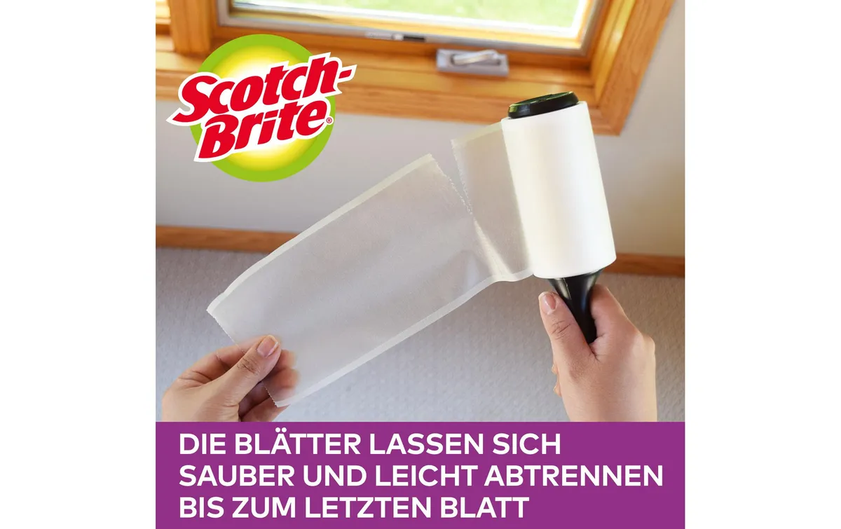 Scotch-Brite Kleiderroller Scotch-Brite Pet Extra Sticky 48 Blatt Scotch-Brite Kleiderroller Scotch-Brite Pet Extra Sticky 48 Blatt