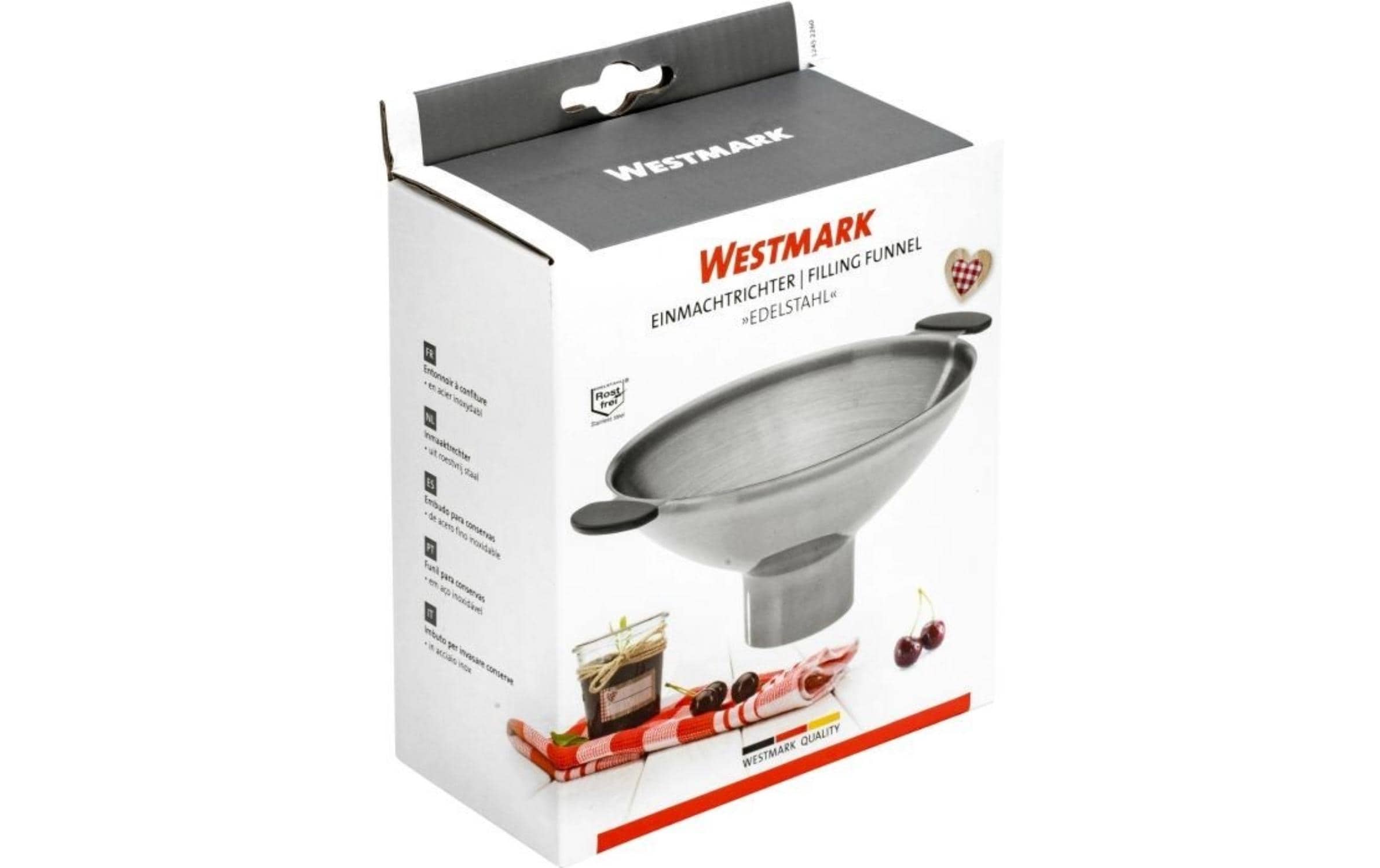 Westmark Trichter 13 cm, Silber