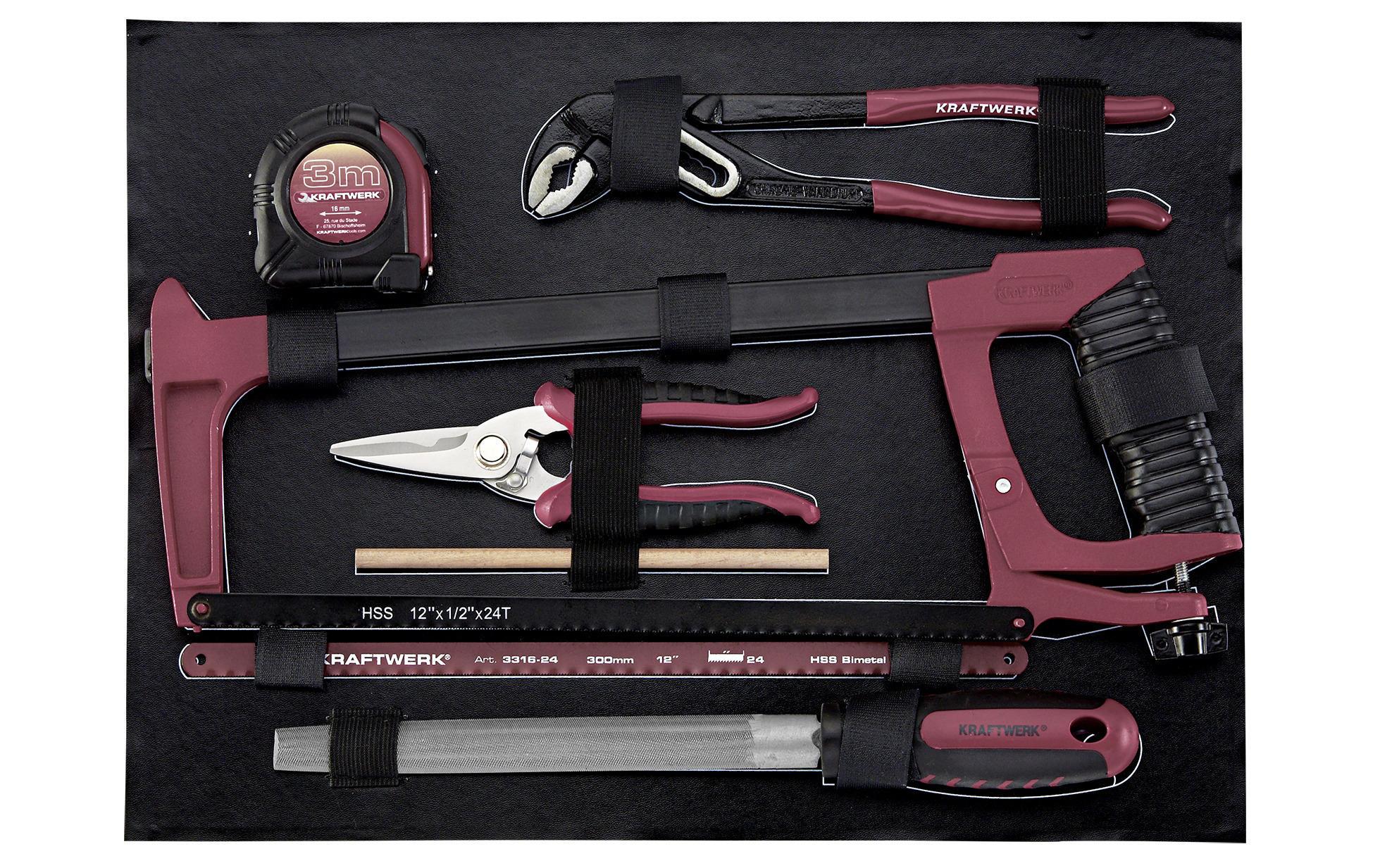 Kraftwerk Werkzeugkoffer Profi-Alu KW PB 151-teilig Kraftwerk Werkzeugkoffer Profi-Alu KW PB 151-teilig