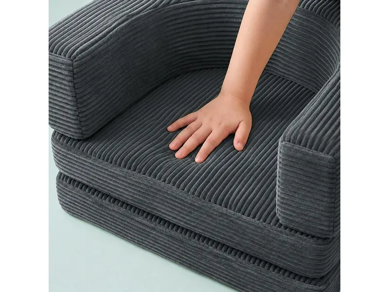 relaxdays Spielsofa Modular 10-teilig, Dunkelgrau relaxdays Spielsofa Modular 10-teilig, Dunkelgrau