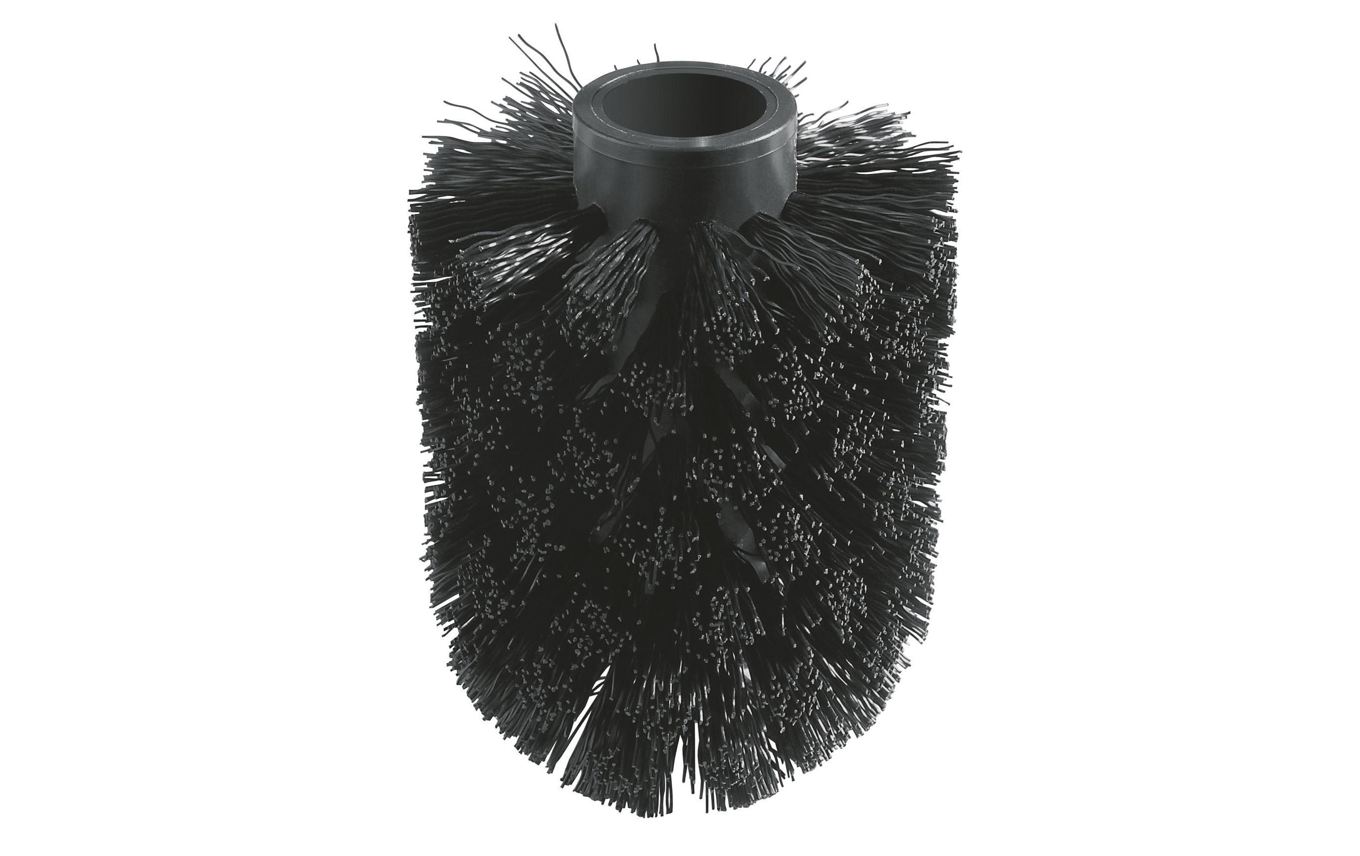 GROHE Ersatzbürstenkopf Essentials Ø 6.9 cm Schwarz