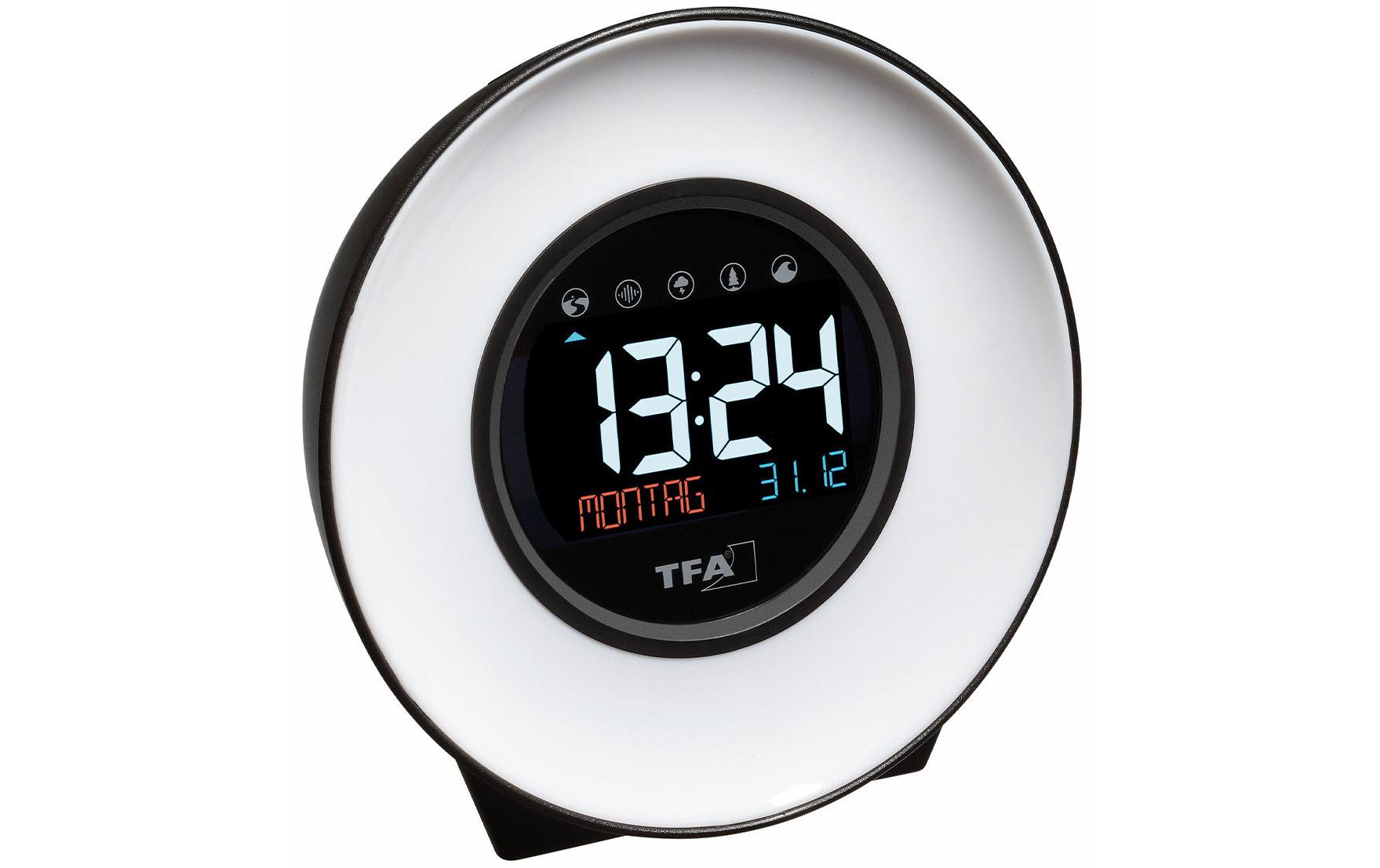 TFA Dostmann Wecker Moodlight mit Farbwechsel