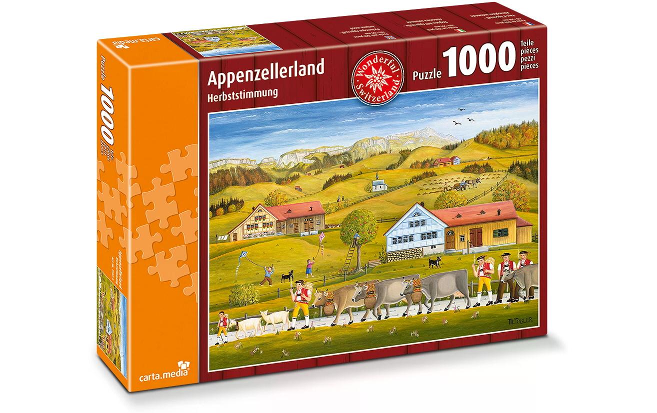 Carta.Media Puzzle Appenzellerland Herbststimmung