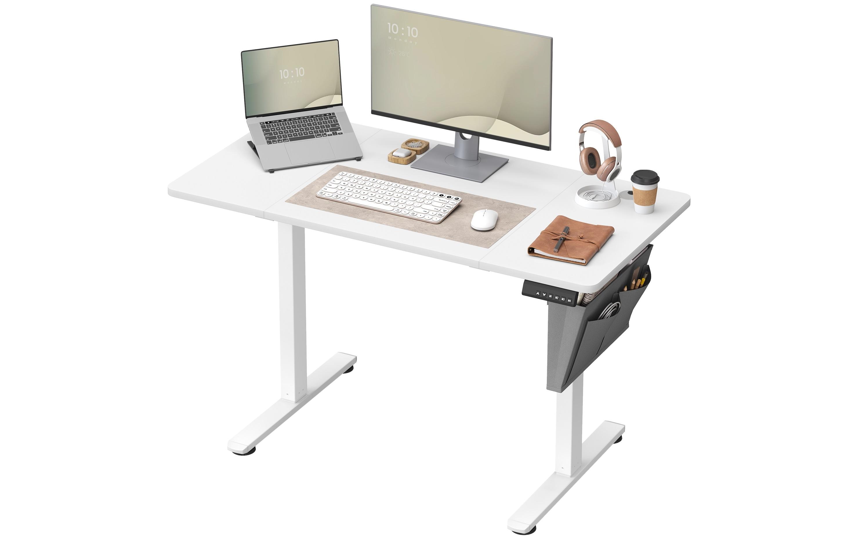 Songmics Stehtisch 120 x 60 cm, höhenverstellbar