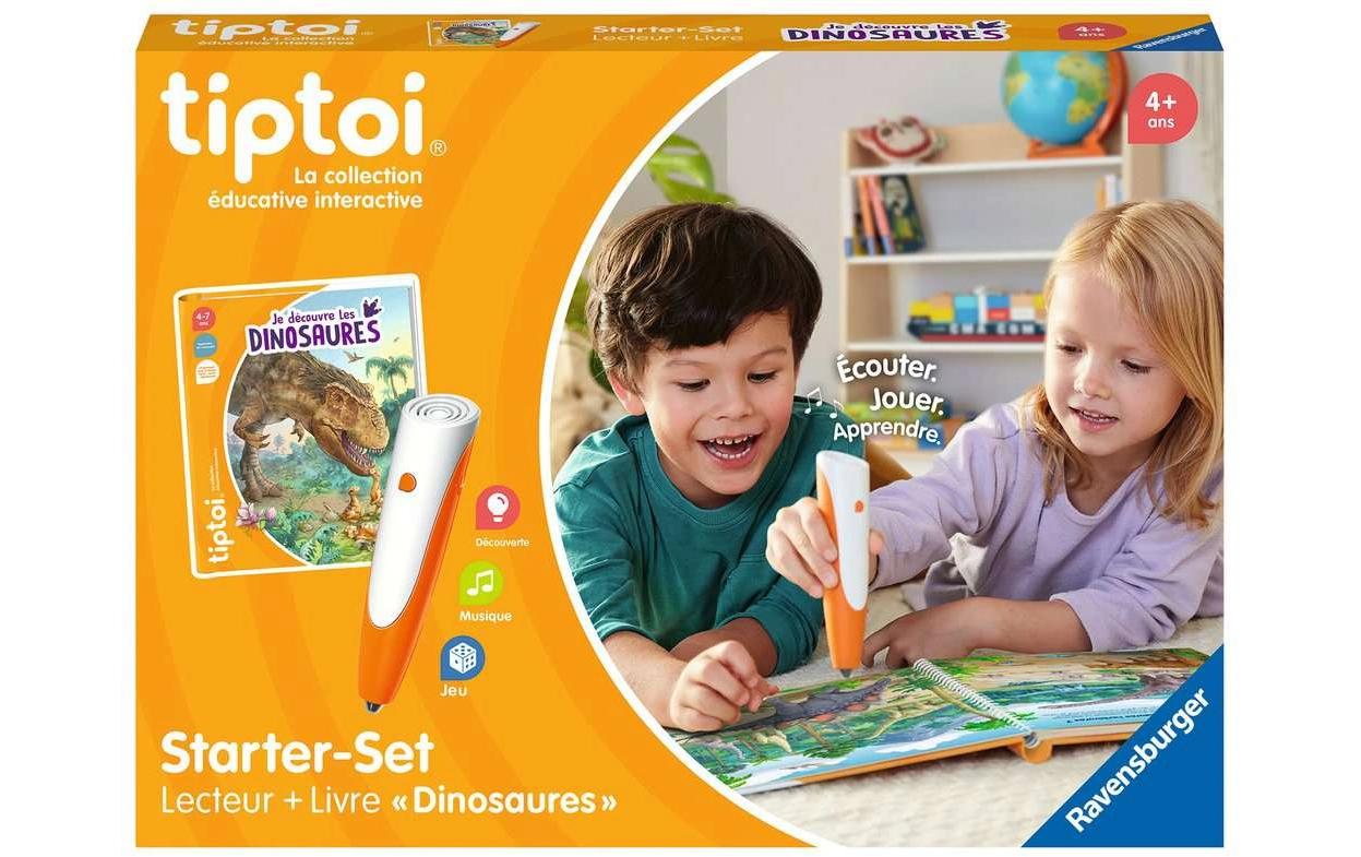 tiptoi Starter-Set Stift und Bilderbuch Les dinosaures -FR-