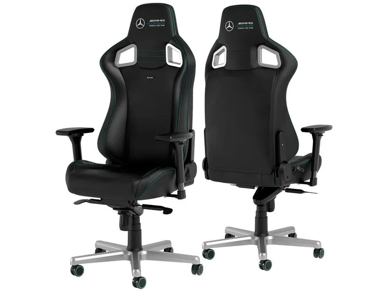 noblechairs Gaming-Stuhl EPIC Mercedes 2021-AMG Petronas F1 Team Schwarz noblechairs Gaming-Stuhl EPIC Mercedes 2021-AMG Petronas F1 Team Schwarz
