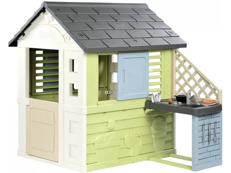 Smoby Spielhaus Life Pretty mit Küche Smoby Spielhaus Life Pretty mit Küche