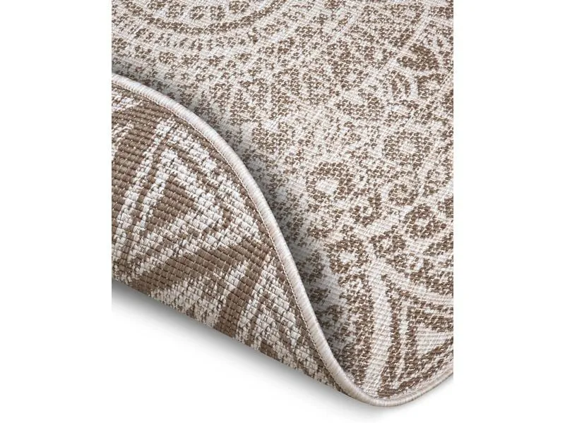 Freundin Home Collection Teppich Lilja 140 cm, Beige