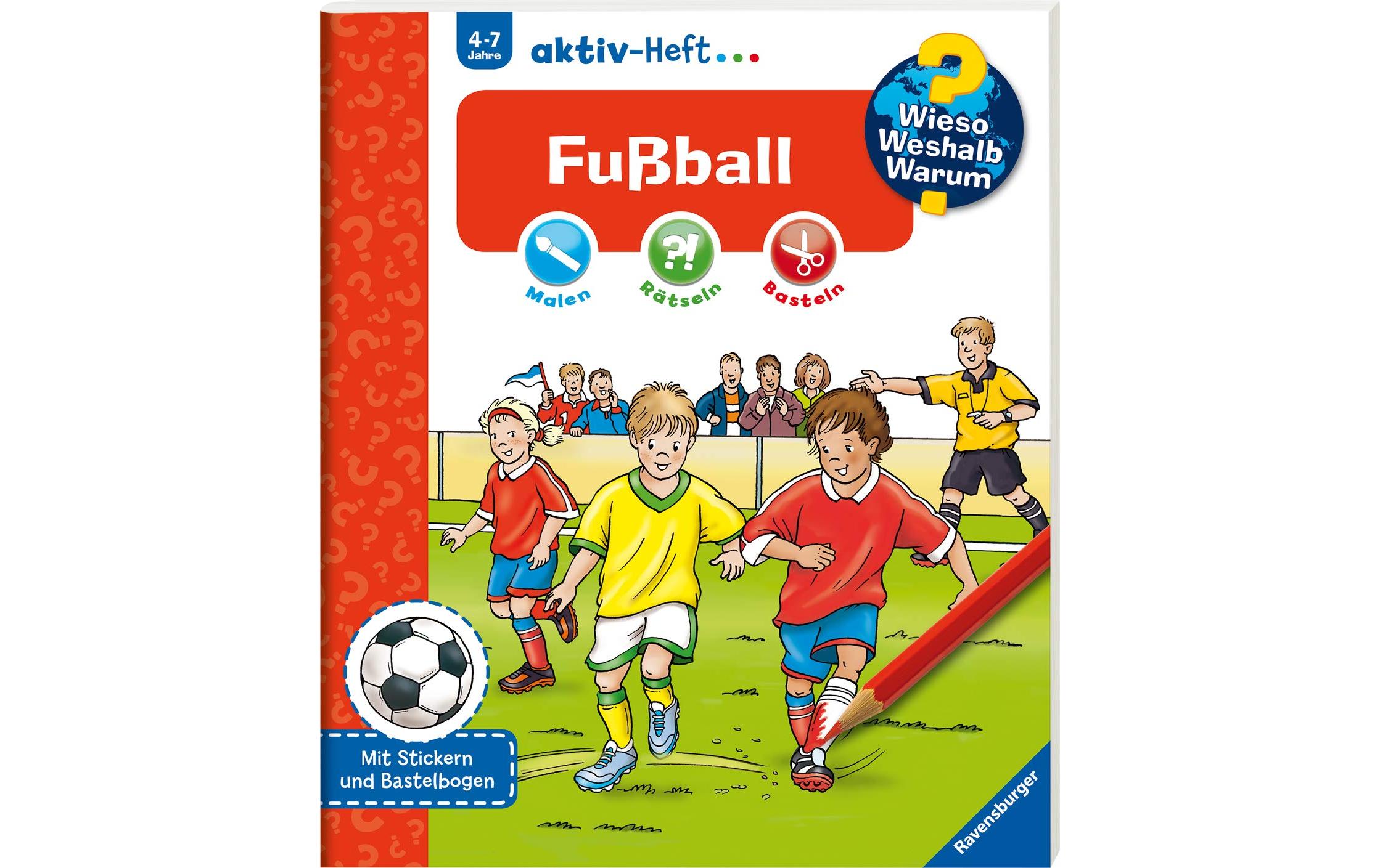 Ravensburger Kinder-Sachbuch WWW Aktiv-Heft Fussball Ravensburger Kinder-Sachbuch WWW Aktiv-Heft Fussball