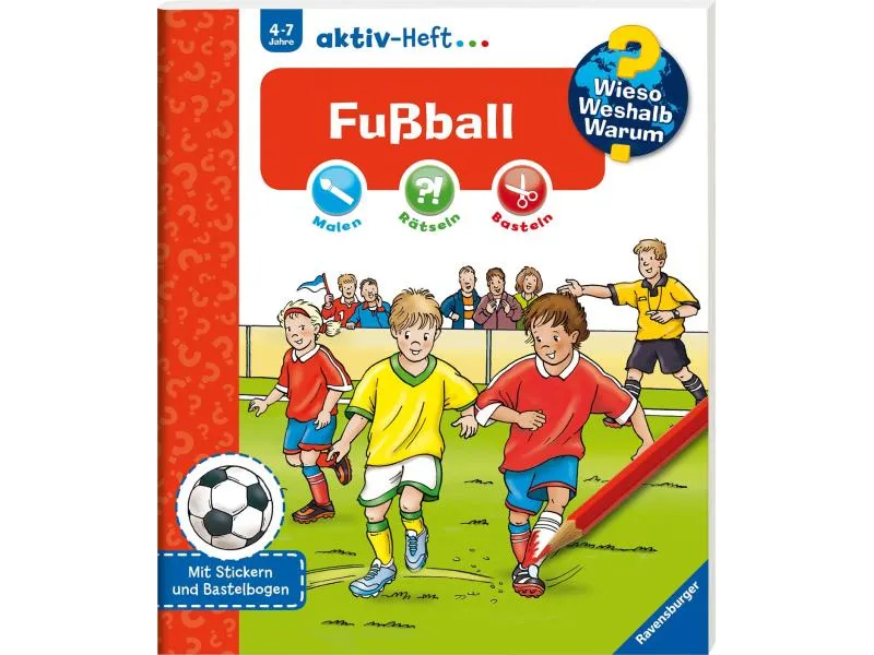 Ravensburger Kinder-Sachbuch WWW Aktiv-Heft Fussball Ravensburger Kinder-Sachbuch WWW Aktiv-Heft Fussball